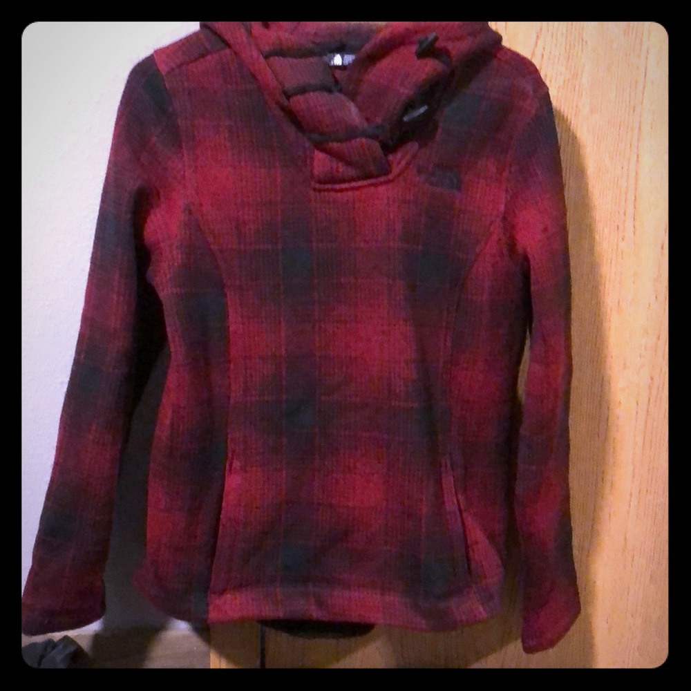 North Face sweatshirt